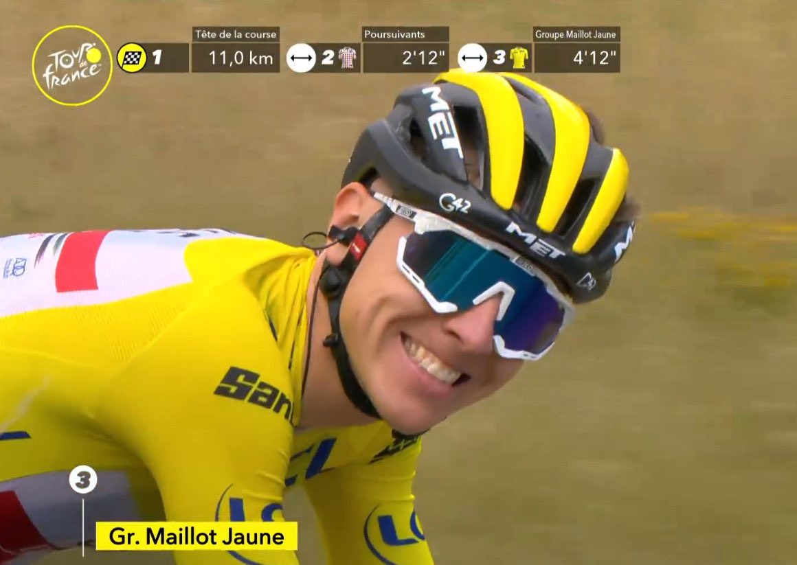 Picture taken before disaster #TDF2022