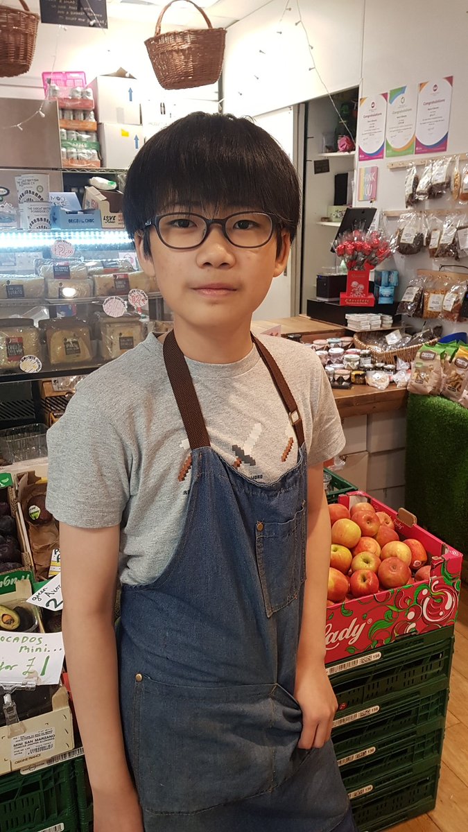 HABwholefoods's tweet photo. Everyone say 'Hi' to Max our work experience guy who is with us this week.
He's doing a great job and definitely has a future in the grocery game if we've not burnt him out by Friday!
@chssouthmcr #brightfutureforstudents https://t.co/TG4xsc6EJ1