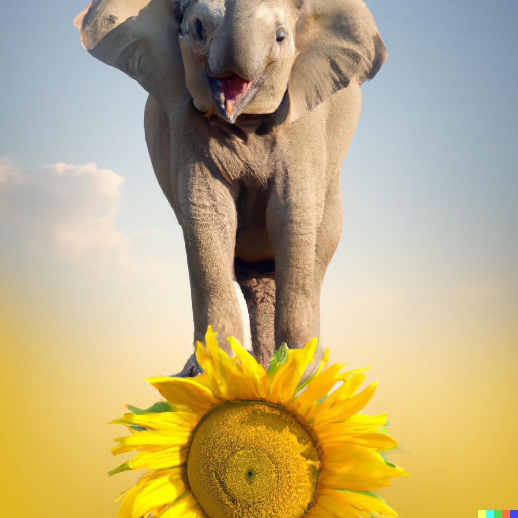 Nuti Mody (@nutimody) on Twitter photo Gifts to expect from your nerd boyfriend 🌻
<a href="/ReKarantNetwork/">Karan Shah</a>
"A smiling elephant standing on a sunflower"
<a href="/weirddalle/">no context memes</a> <a href="/OpenAI/">OpenAI</a> <a href="/Dalle/">Koni</a> #dalle2 Gifts to expect from your nerd boyfriend 🌻
<a href="/ReKarantNetwork/">Karan Shah</a>
"A smiling elephant standing on a sunflower"
<a href="/weirddalle/">no context memes</a> <a href="/OpenAI/">OpenAI</a> <a href="/Dalle/">Koni</a> #dalle2