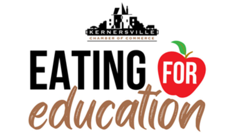 wsfcs's tweet photo. Eating for Education is going on today, sponsored by the Kernersville Chamber of Commerce @kvillechamber21.  

Here is a list of the participating restaurants.  https://t.co/EDRBQChJMU

#wsfcs #EatingforEducation https://t.co/xF8IpcpOcL