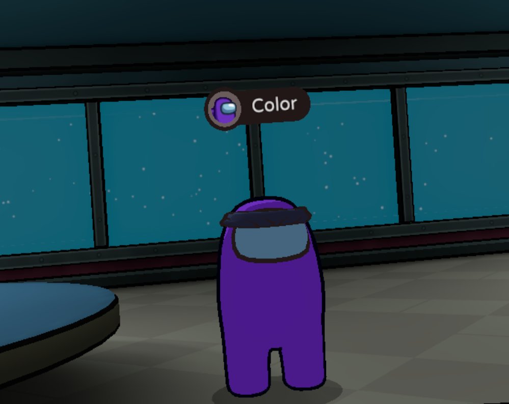 Among Us VR AVAILABLE NOV 10 on Twitter: "me: display color instead of ...
