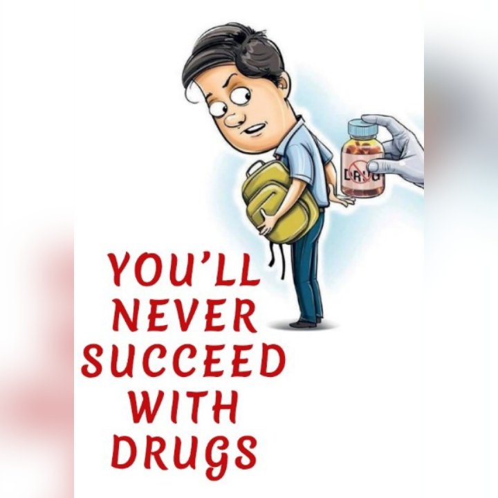 Navpreet_bj's tweet photo. Promise yourself that you won’t let drugs get in the way of your dreams. 
#StayAboveTheInfluence #StandAgainstDrugs https://t.co/ohCPwRXgmt