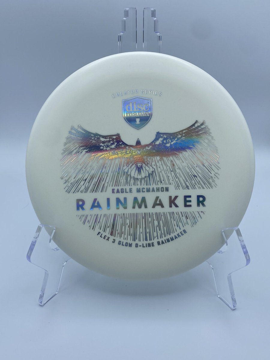 SlipperySaucers's tweet photo. Discmania Glow Rainmakers now available while supplies last!! #discmania #discgolfstore #discgolf #supportsmallbusiness https://t.co/8fapRzU5TW