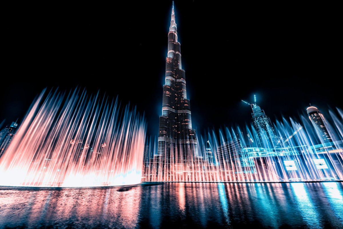 The Dubai Fountain & The Palm Fountain featured among the most
