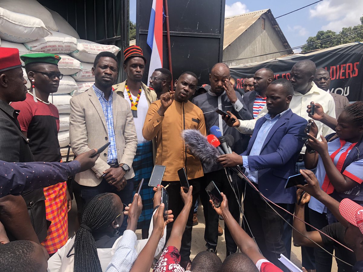 voiceofug1's tweet photo. This is Karamoja Subregion.  A land with huge deposits of Gold, Marble, Uranium... Here over 90% of the population can't access clean sufficient drinking water,  the land is dry, children elderly and and disabled starve and die daily from malnutrition. 
Thanks dear H.E Bobi Wine https://t.co/ThR5rEEUzz