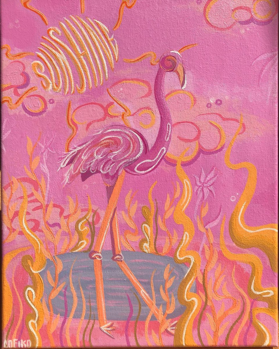 Cofiiko's tweet photo. #PortfolioDay Hi! I’m Cofi, digital illustrator and I also paint with acrylics <3 
Let’s support each other! 🌷 https://t.co/KXONb9xR09