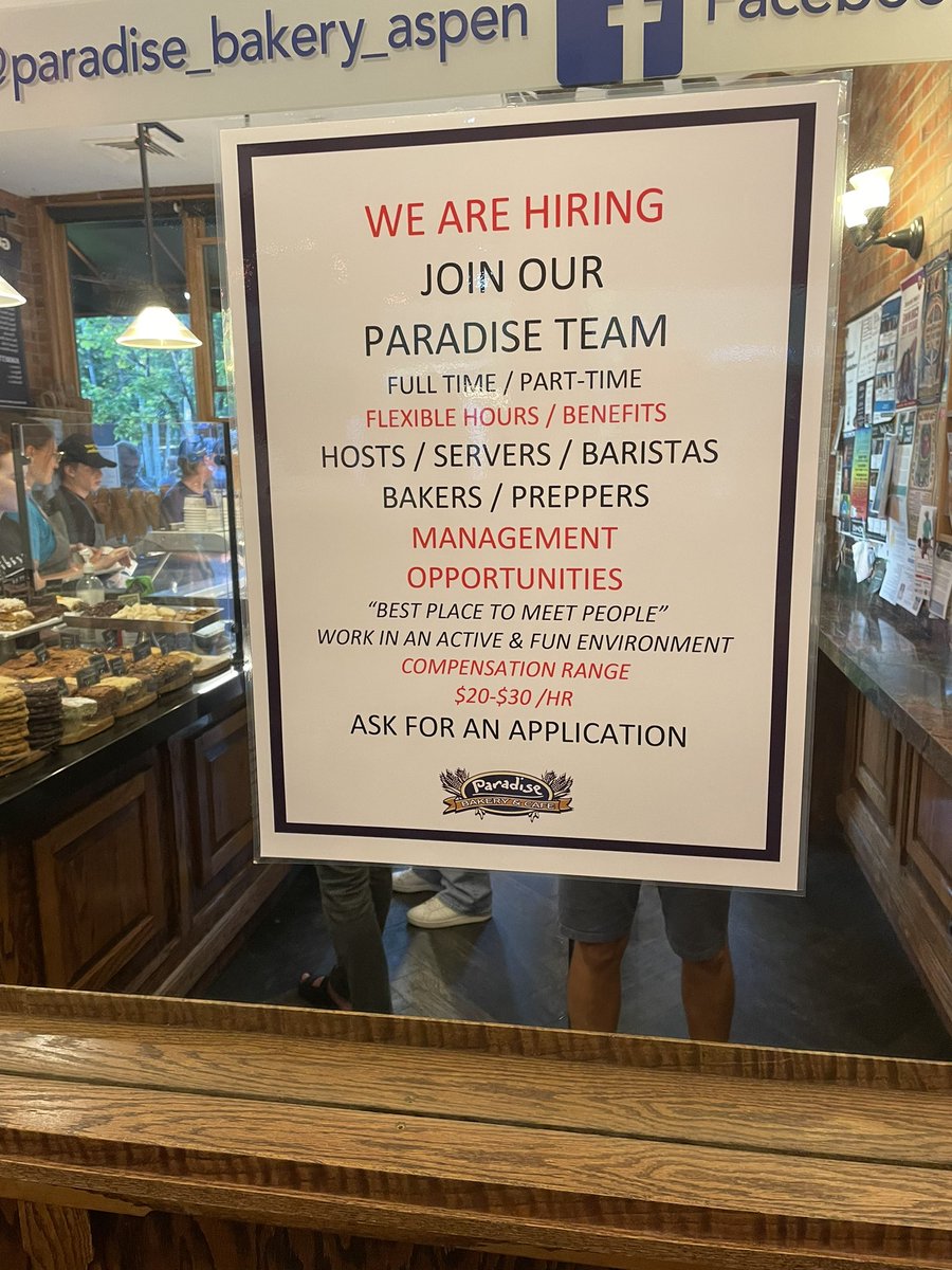 Here are a few real world examples to go along with our 9.1% inflation news. Pictures taken from store fronts during our vacation in Colorado. 😳🤦‍♂️