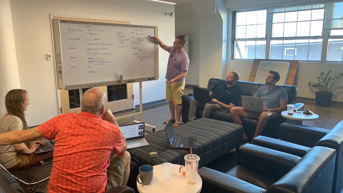 MassRobotics's tweet image. Another busy day at MassRobotics - happy to see our resident startup #flexxbotics using our open space ⭐️

#robotics #startup #innovation