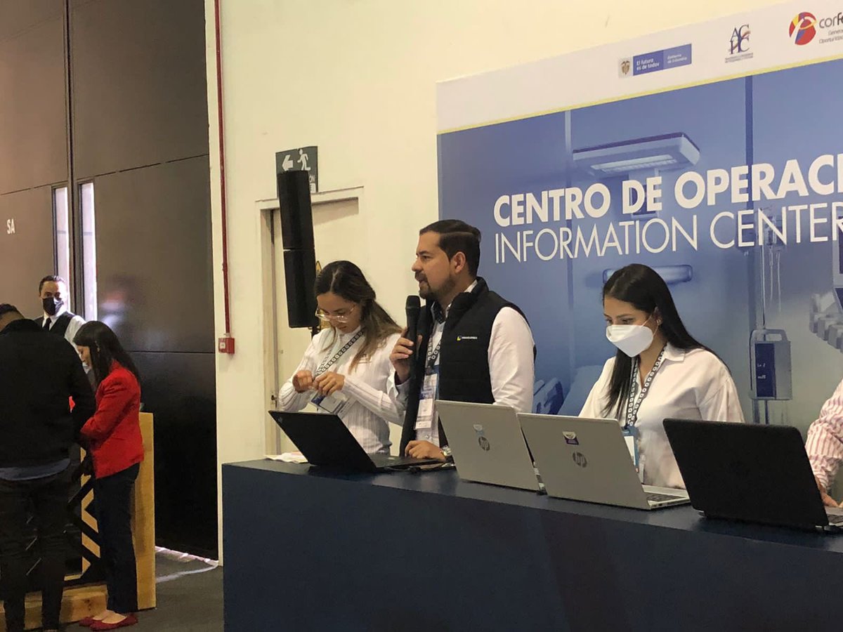 EFMantilla's tweet photo. @PROCOLOMBIACO Iniciamos nuestra Rueda de Negocios Internacional en el marco de Meditech 2022, con la participación de 20 compradores internacionales de 8 países y con más de 40 exportadores colombianos del sector de dotación hospitalaria y salud #origenquedabienestar https://t.co/JTcqsPnTGb