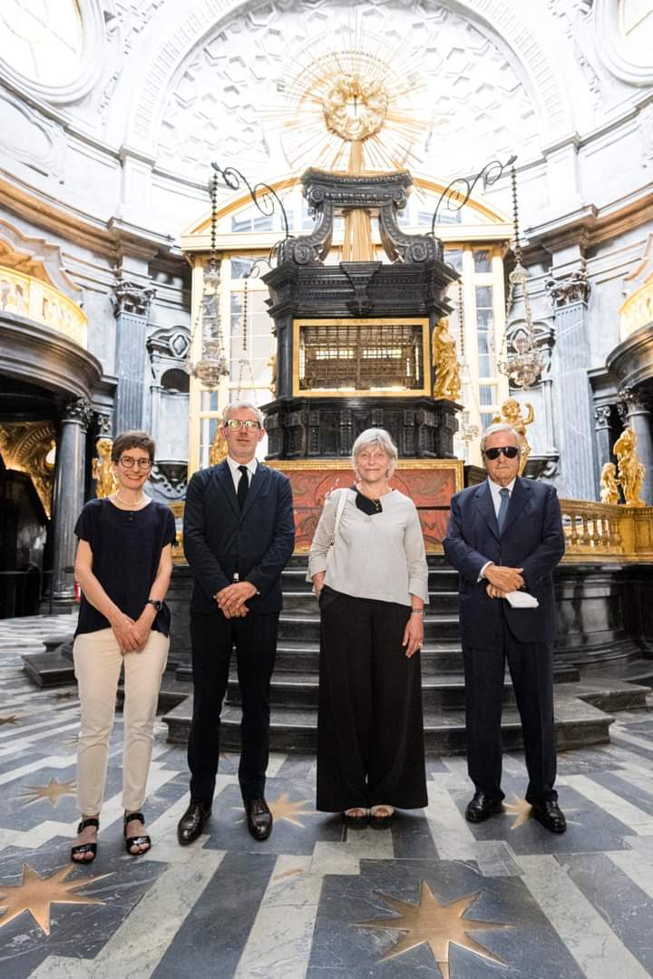 MuseiRealiTo's tweet photo. L’opera è stata realizzata grazie alla collaborazione tra i Musei Reali, il @TeatroRegio e @specchiotempi e si inserisce nel più ampio intervento di restauro sostenuto da @MiC_Italia, @CSP_live e @ConsultaTorino, con gli sponsor tecnici @gruppoiren e #PerformanceinLighting https://t.co/miT9cHxy3Z