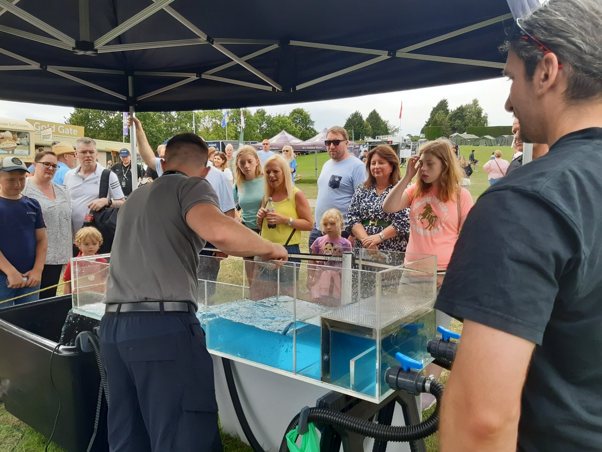 Thank you very much to our Public Safety Officers who have been promoting water and road safety <a href="/greatyorkshow/">Great Yorkshire Show</a> If you are visiting tomorrow, we'll be there again, just by the Gold Gate. Please come along and find out about their amazing work to keep people safe and feeling safe.