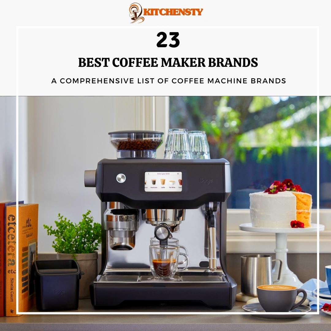 kitchensty1's tweet image. ☕️Which is the best brand of #coffee maker on the market? With various manufacturers scattered across the globe, determining the producers of quality espresso machines can prove a daunting task.👉kitchensty.com/best-coffee-ma…