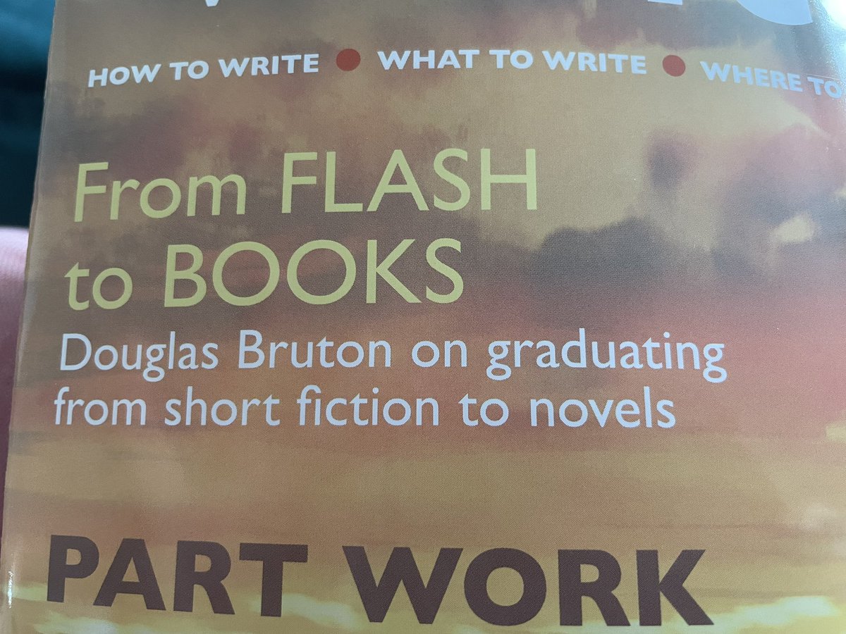 CatcherSass's tweet photo. Not loving the front page of this month’s @Writers_Forum, which seems to be suggesting novels are further down the line of expertise than flash…. https://t.co/1DtwD1ityH