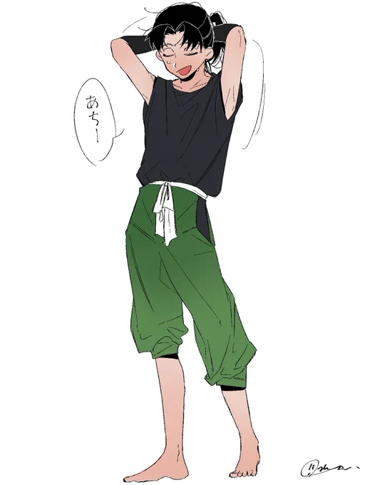 リハビリらくがき
⚠️成長かとだん 