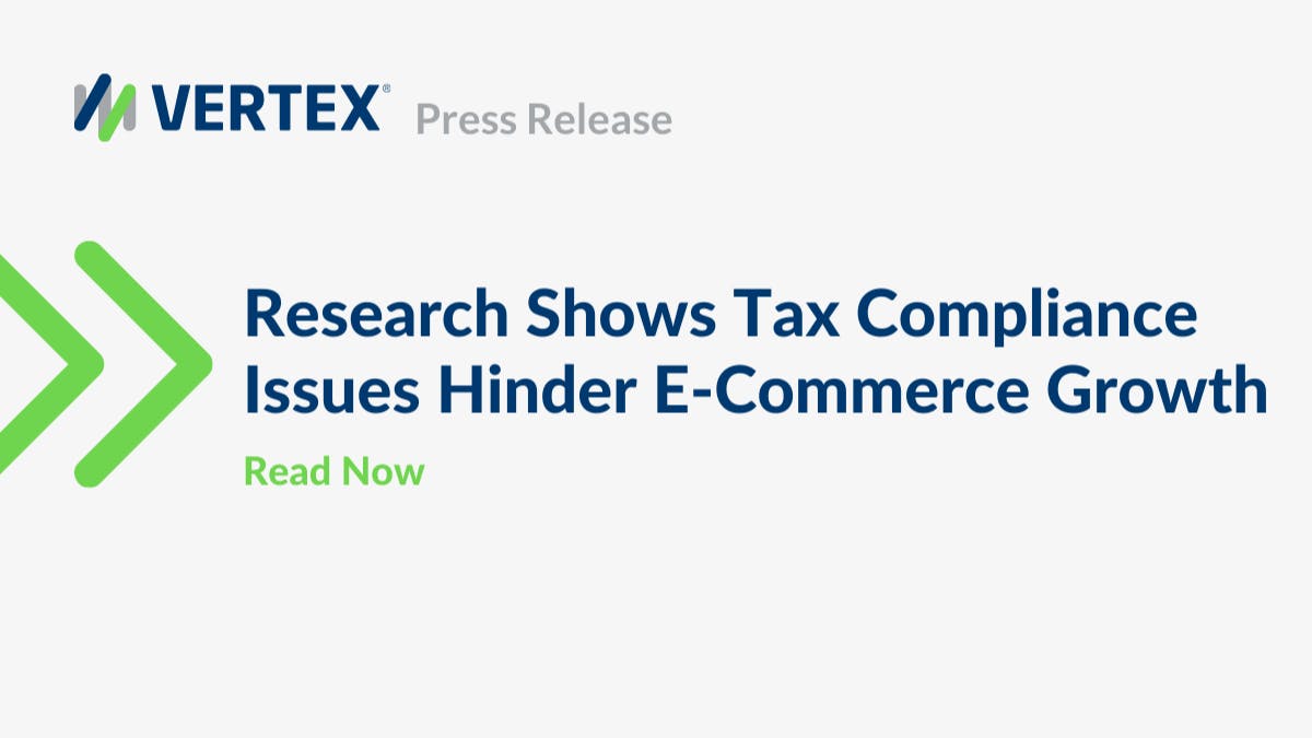 DrewAbbott49's tweet photo. Recent research indicates that #taxcompliance issues have hindered #ecommerce growth on a global stage. Learn more about this development &amp; what it could mean for your business in this press release: https://t.co/RLHP2gf0fv https://t.co/wsmM8sHp5T