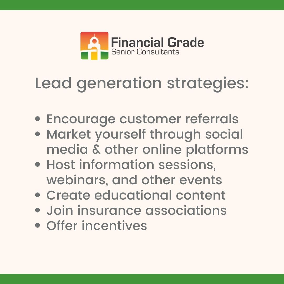 FinancialGrade's tweet image. The hardest part about selling insurance is finding clients, but fortunately, there are a lot of ways to expand your network.

Try out some of these lead generation strategies and let us know which ones work for you!

#InsuranceAgentTips #LeadGeneration #InsuranceLeads