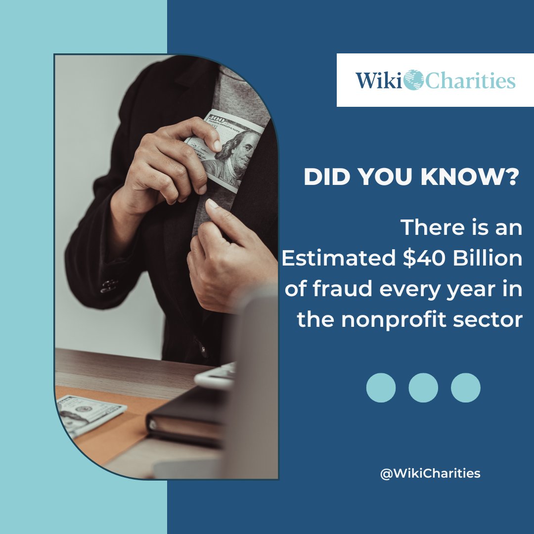 WikiCharities's tweet photo. Find #WikiValidated nonprofits on https://t.co/BGJqvZOr5B, or get your very own nonprofit validated in a few simple steps!
#nonprofit #charity #fraud #didyouknow #stats #wikilearn #wikicharities #thoughtleader #wiki https://t.co/3fx4b4ln2o