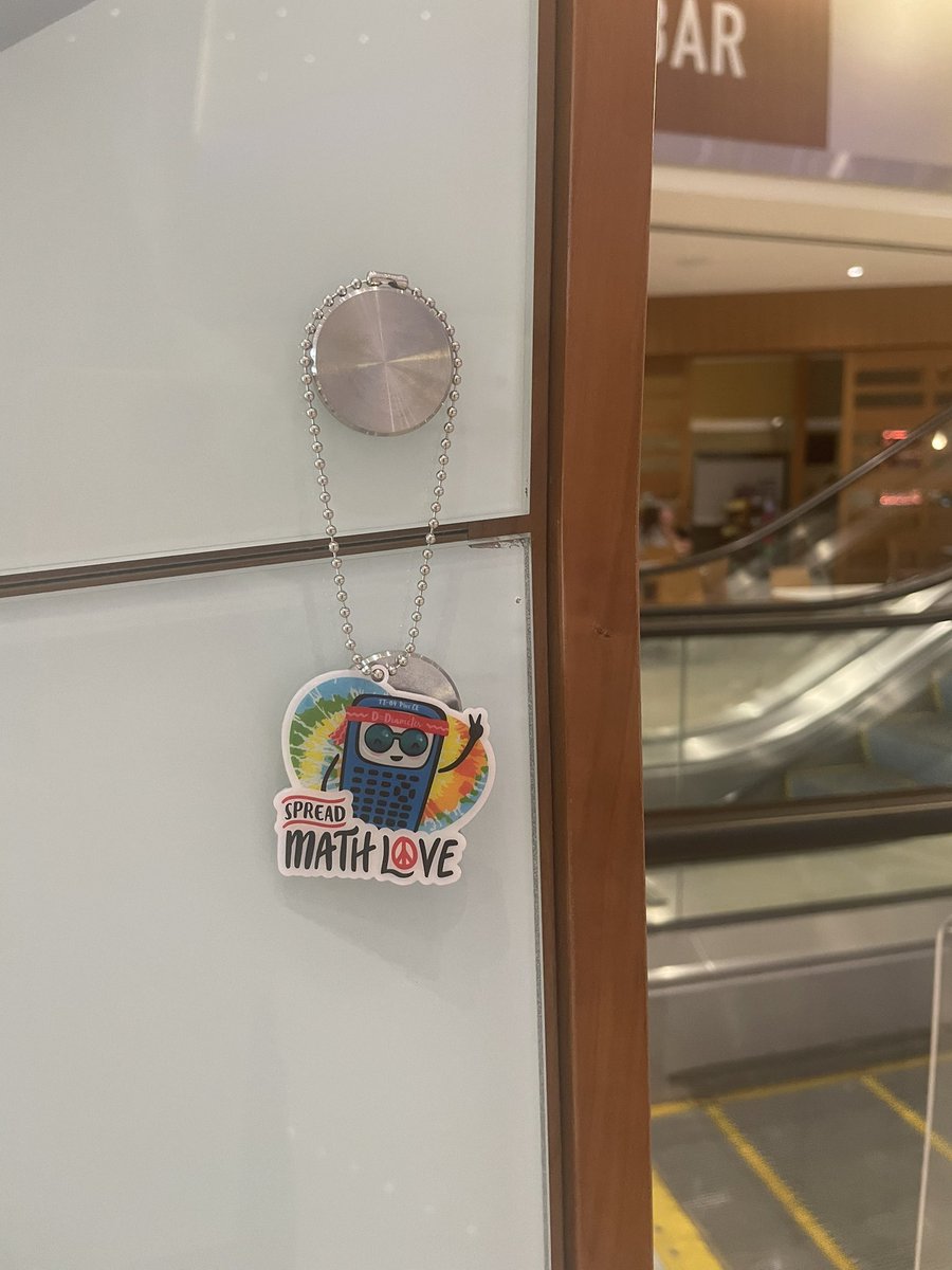 TICalculators's tweet image. If you are at #CAMT we have a mini #geocaching hunt for you! Find one of our math buddy tags to take home - hints in the pics. Happy hunting!