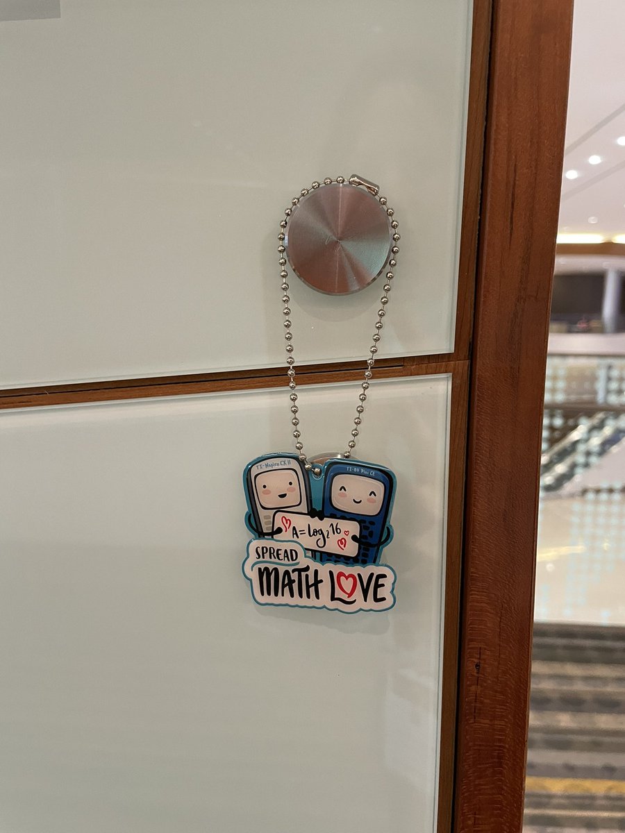 TICalculators's tweet image. If you are at #CAMT we have a mini #geocaching hunt for you! Find one of our math buddy tags to take home - hints in the pics. Happy hunting!