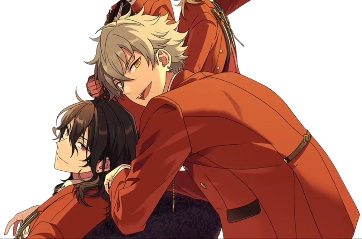 DAIYA_NAI's tweet photo. 朔間零と大神晃牙、もうこの絵だけで充分すぎるくらい伝わるところ好き https://t.co/rrADnhHPfX