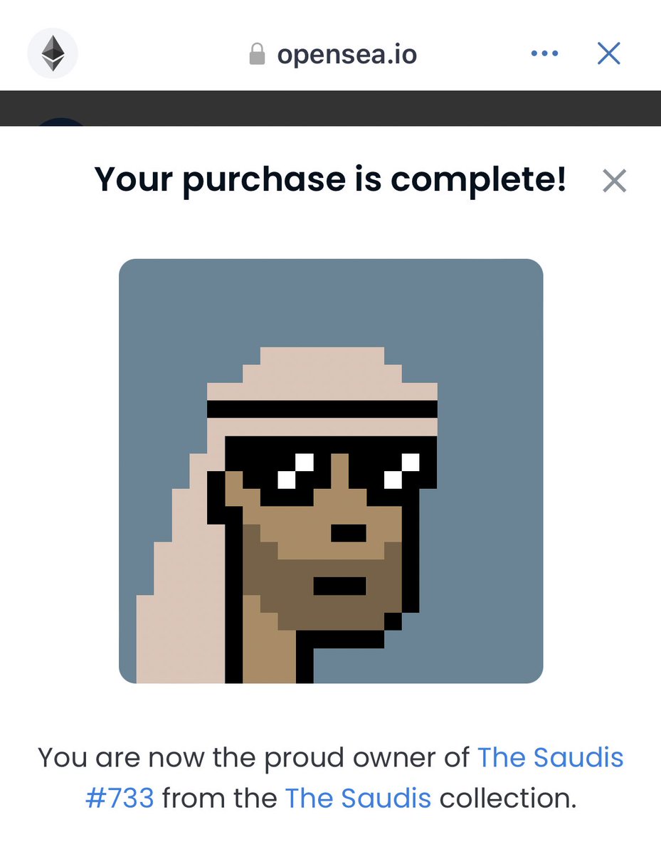Thecryptolord_'s tweet photo. I’m sweeping the floor at @TheSaudisNFT just purchased #733   👀 👇🏽 

https://t.co/keU4FrZA8u

#NewProfilePic #MAXBIDDING #NFT #NFTs #nftsale #NFTcollections #SaudisNFT #saudikings #SAUDISBILLIONAIRE #saudiprince https://t.co/2CBixeSJVL