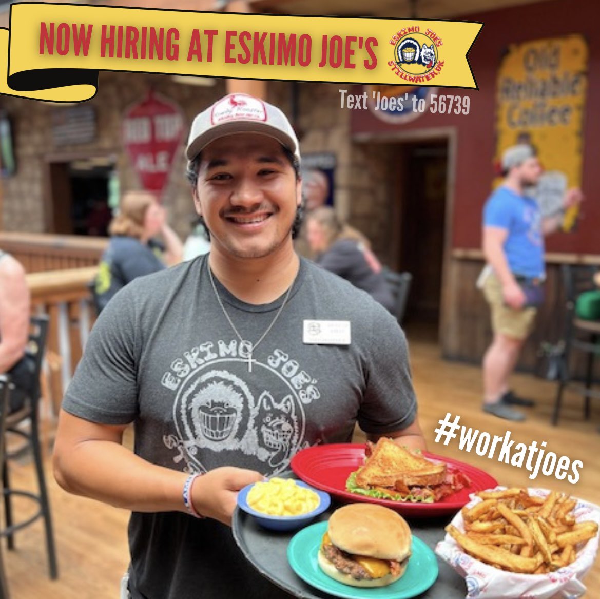stanclarkcompanies.com/job/ #workatjoes Eskimo Joe’s is hiring! Click the link above to look at openings!