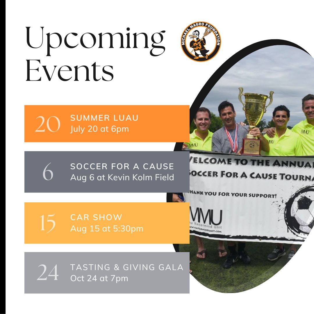 We have a bunch of events coming up and we hope to see you there! For all event details and tickets, visit our website: bit.ly/3RkbVHT