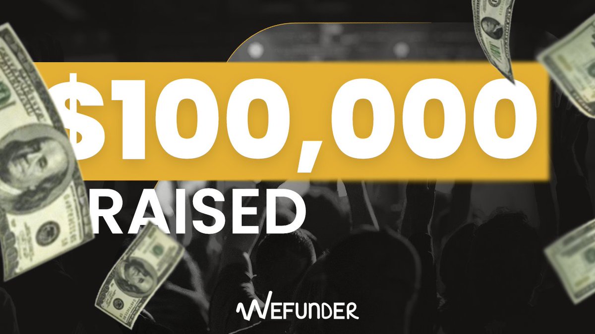 JukedGG's tweet photo. Wow. We just hit $100,000 raised on @Wefunder 🤯

We are incredibly humbled by and thankful for the support of our community.

You're the real MVPs 🙏😭 https://t.co/KmPCRdwjfG