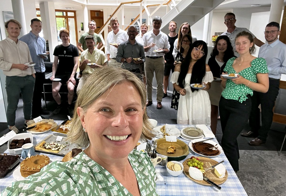 Amazing bake off <a href="/Hospiscare/">Hospiscare</a> today - and to say thank you to <a href="/AndreaVeale/">Andrea Veale</a> on her last day.

Andrea has led our charity support - raising £18k for a range of charities including <a href="/Routeways/">Routeways</a>, <a href="/fund4balloons/">Balloons Charity</a>, <a href="/YoungDevon/">Young Devon</a>, <a href="/devon_enviro/">Devon Environment Foundation</a> and <a href="/Hospiscare/">Hospiscare</a>.

Thanks Andrea!