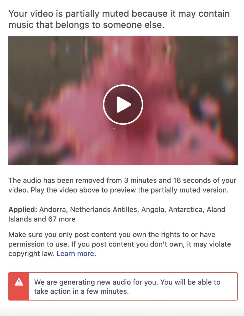 JahHills's tweet image. I assure you Facebook, we own this song we wrote and self-released. SMH.#FuckTheAlgorithm