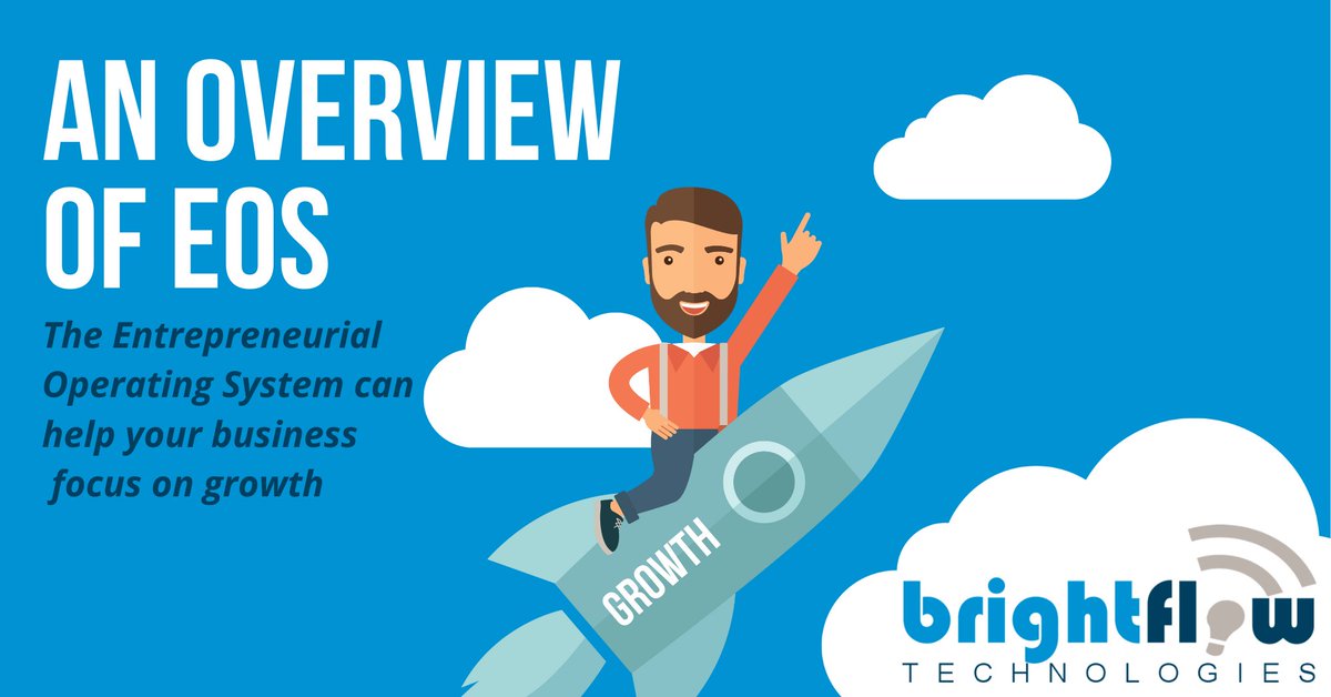 brightflowtech's tweet photo. Have you heard of EOS? It’s an operating system for your business. We’ve written a new guide that explains how it could benefit your business. Get it here. #EOS #EntrepreneurialOperatingSystem #FreeGuide https://t.co/0e2X8BYNmw https://t.co/qLA5jbAy03