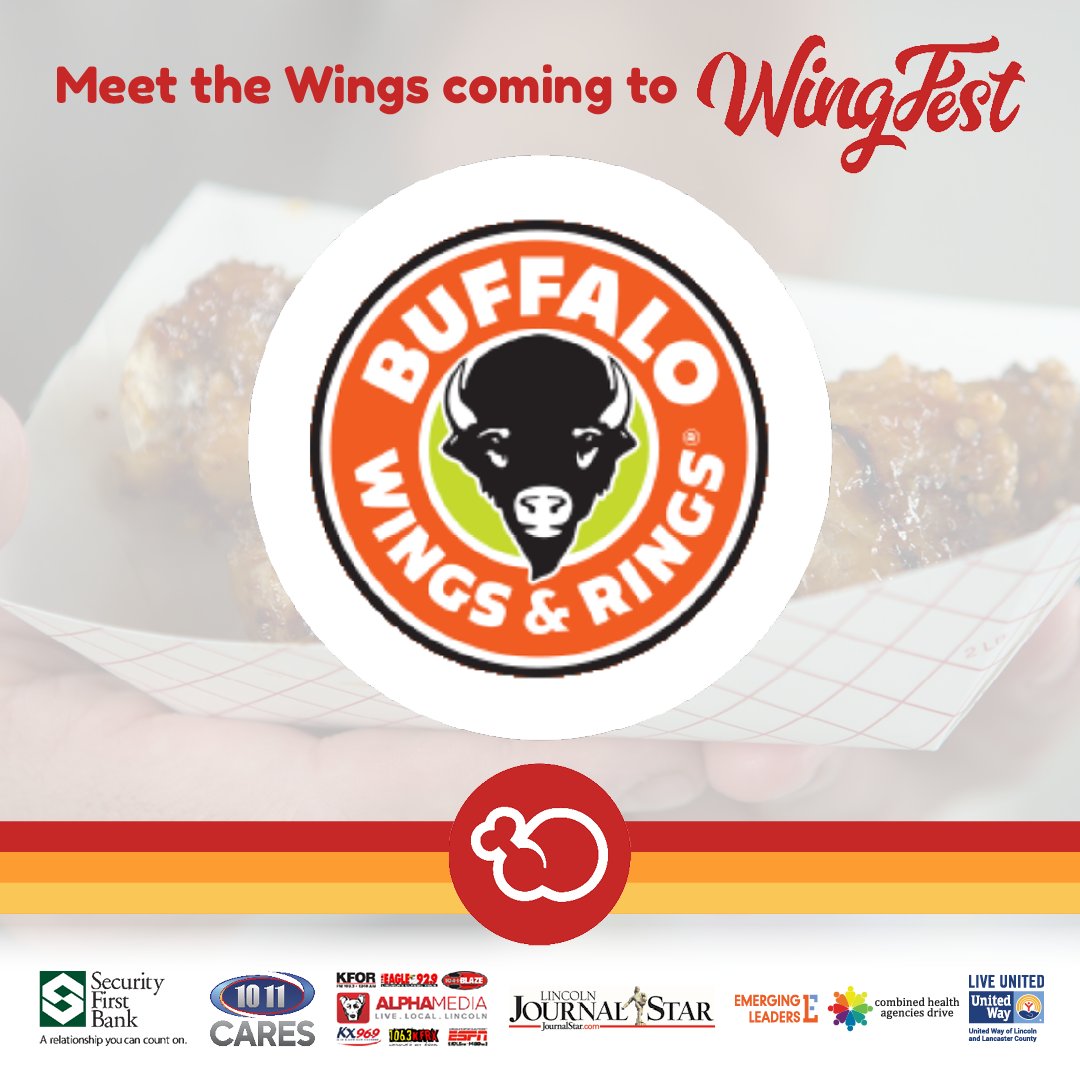 WingFestLNK's tweet photo. 1/3 Meet the Wings coming to WingFest 2022 on Sat. August 6, 2022 at Haymarket Park. 

A Taste of Louisiana
@BarrysBarLNK 
@WingsAndRings 
@CactusLNK https://t.co/ObeGlLG63L