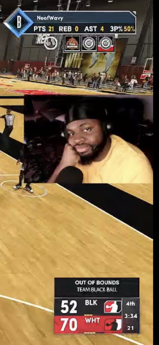 Nef_Wright's tweet photo. Highlights from last night stream on #Nba2k22 We will be back again..it kinda went from bad to worse peep the score 😢😂 https://t.co/8b0ixlN9nJ https://t.co/BJRhQKkmUe