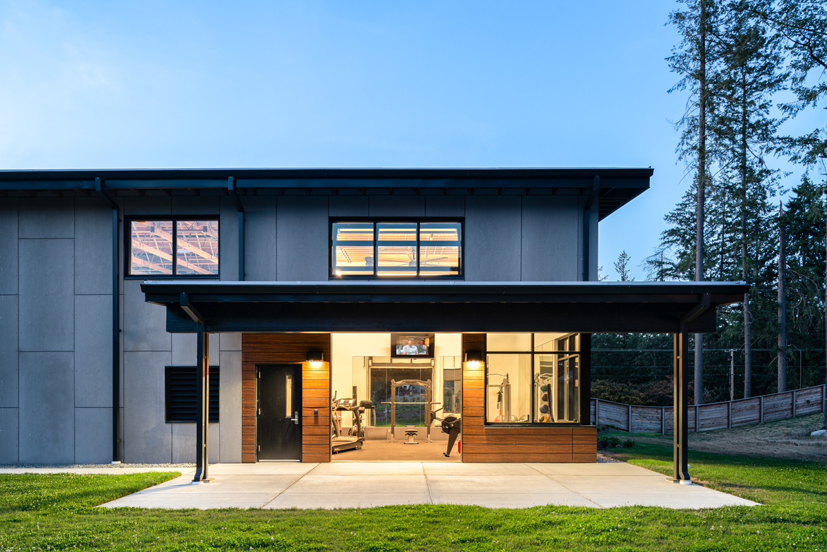 foundryservice's tweet photo. Lacey Fire Station 34 with @Cembrit Patina P050 Graphite #FiberCement boards. Designed by @RFMarchitecture  https://t.co/Lx50BlzW1s https://t.co/nGoDZiZJEh