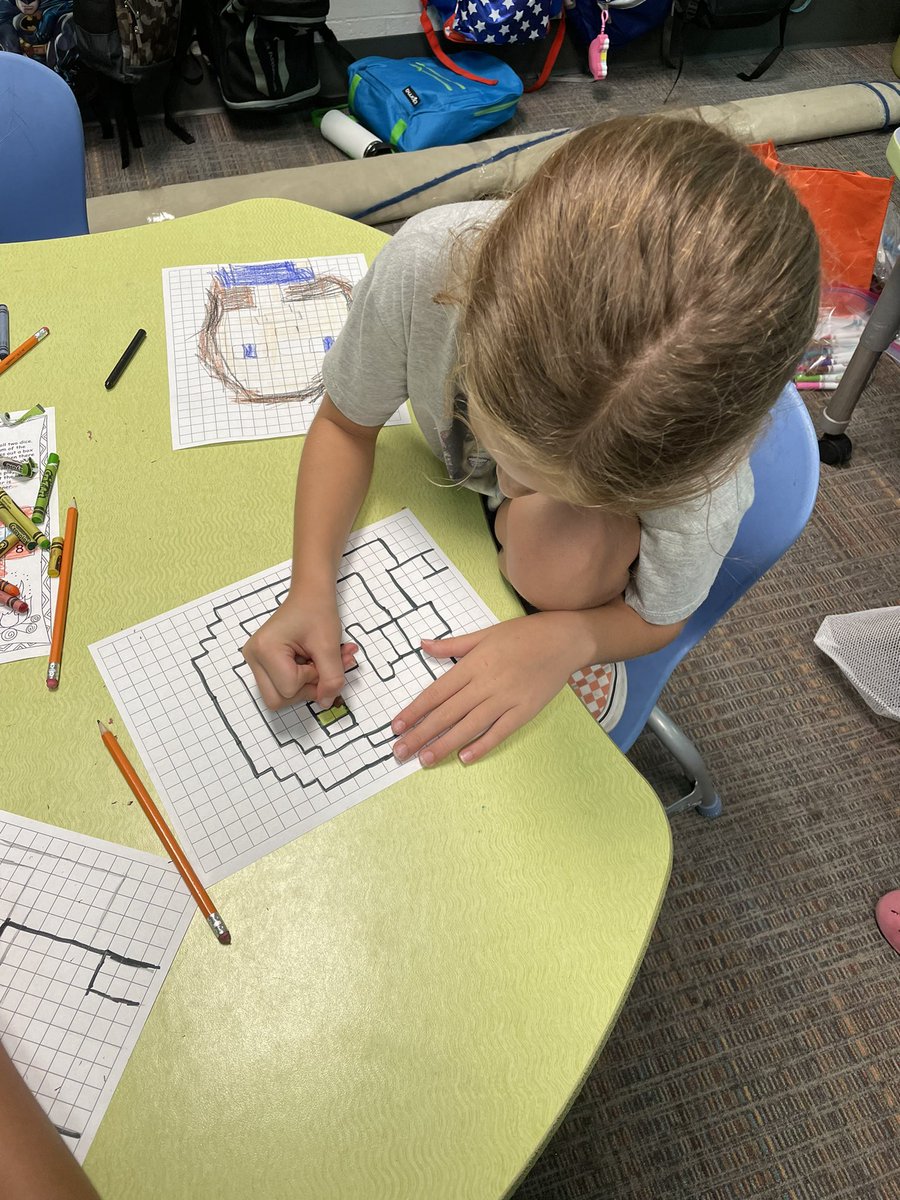 rfjeffcoat's tweet photo. We love when art and math come together!  We used doubles, halves, symmetry and partitioning shapes to create… MINECRAFT SELFIES! 
@angeloakes @Minecraft @PlayCraftLearn https://t.co/yWuGqtBw3t