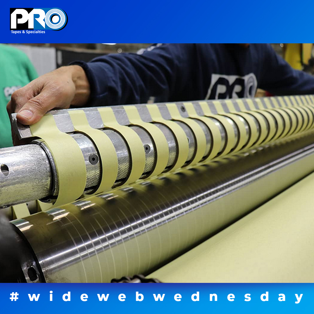 ProTapes's tweet photo. We’re getting hands-on for #WideWebWednesday here at #ProTapes! https://t.co/6JqjS9ZCG8