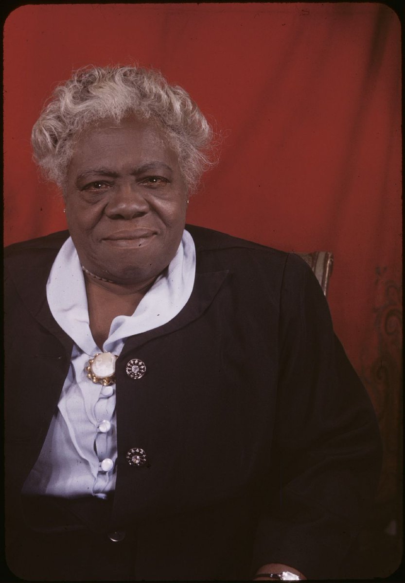Dr. Mary McLeod Bethune
CVV photos, 1949; more: bit.ly/2RtXYwH
