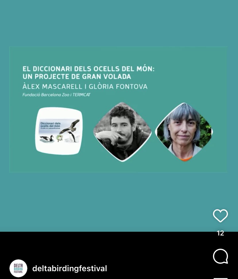 AlexMascarell's tweet photo. Quina il·lusió poder presentar una feina de 10 anys per anomenar totes (11500) les espècies d'ocells del món en #Català. El català s'uneix així als pocs idiomes que tenen totes les #aus del món anomenades! Segur que la més minoritària que ho té tot batejat!  #ViscaelCatala https://t.co/EDTeIzjai4