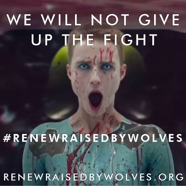 22_yod's tweet photo. we are serious @hbomax we want our show by on air. there are many other shows you could cancel instead of this unique, though provoking look into our future. a future we can already see coalescing!
RENEW RAISED BY WOLVES - Sign the Petition! https://t.co/IAtfPbKfYF via @Change https://t.co/rPX0iGP0gs