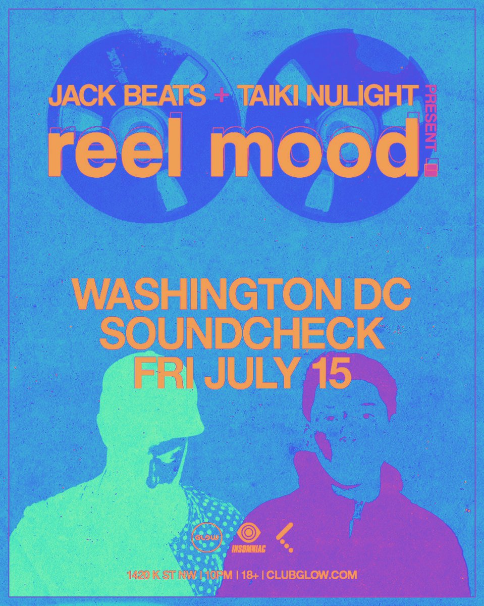 Taiki_Nulight's tweet photo. This weekend is a REEL MOOD weekend! Catch us in BOSTON, DC &amp; ATLANTA 😎🚀 @jackbeats @reelmoodmusic https://t.co/2Gd86zNV31