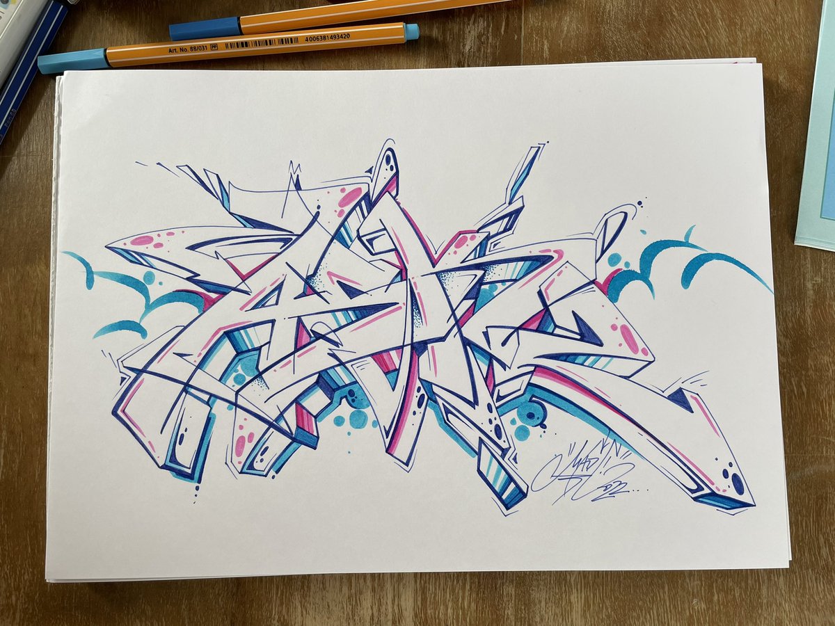 madc_art's tweet photo. a little sketch for #Ask2 aka #TimRaue :) #MadC #graffiti #sketch #Blackbook https://t.co/zQGVX1PORP