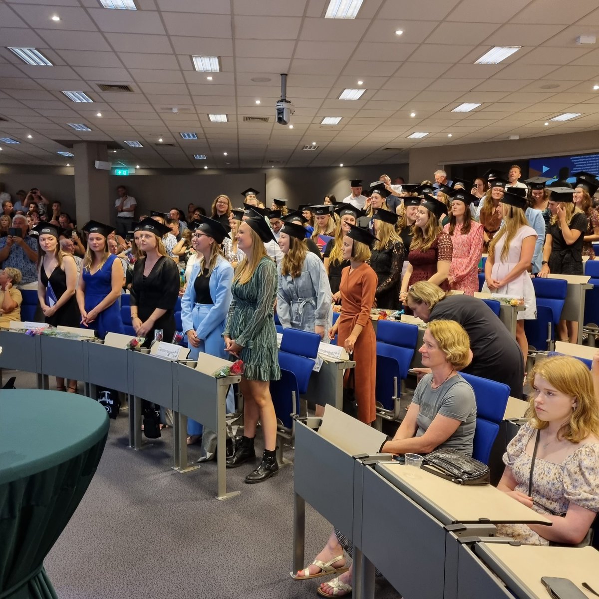 En ook in Amsterdam op de#Hva 56 nieuwe ergotherapeuten! #ergotherapie #mooisteberoep #ergotherapieNederland