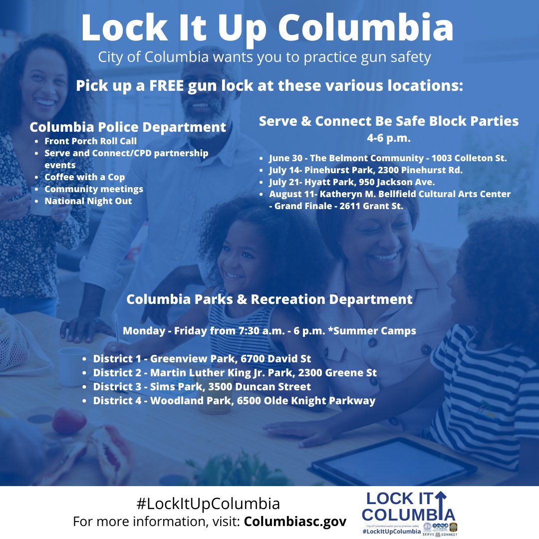 City of Columbia on Twitter "Join Serve & Connect tomorrow, July 14