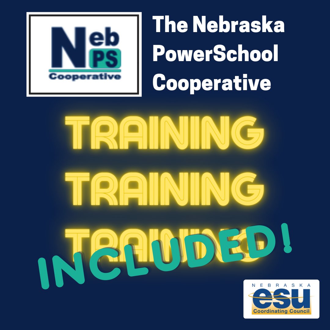 ESUCC's tweet photo. DID YOU KNOW 🤔 #NebPS offers in-person &amp; virtual training for ALL member districts?!?
🤩👉We’ve already scheduled 85+ for the 2022-2023 school year!
School leaders look for the registration in our email newsletter from admin@nebps.org
#ESUCC #NebEDU #Nebraska #ILovePublicSchools https://t.co/VCyOBimNcg