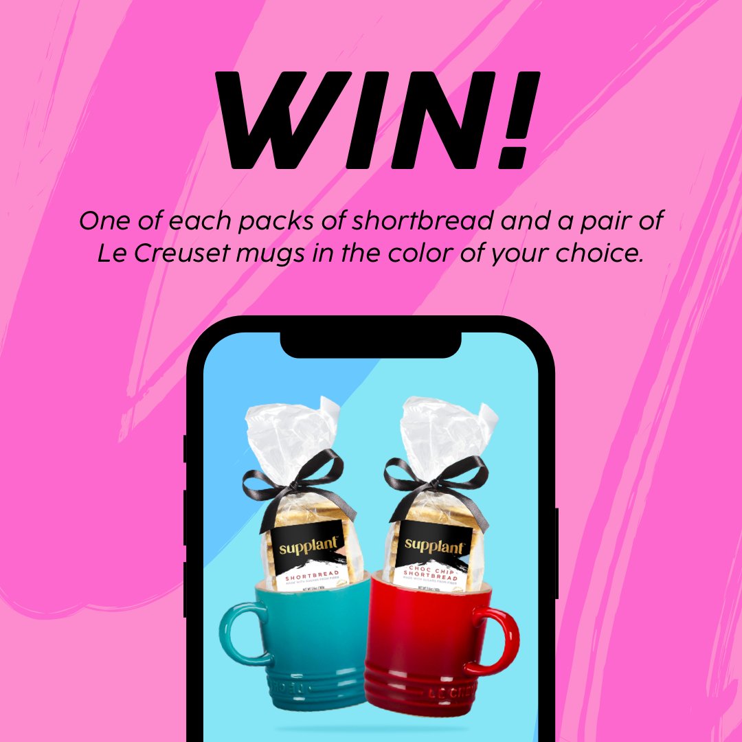 We'd love to see the look on your mug if you win these beaut Le Creuset mugs (in the color of your choice!) and two packs of our shortbread, just for tapping a few buttons...

Follow the link and directions to enter!: hubs.ly/Q01gNc720

#competition #entertowin #shortbread