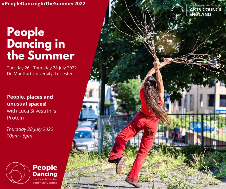 #PeopleDancingintheSummer2022 concludes in celebratory style with a day dedicated to outdoor and site responsive work with Luca Silvestrini's Protein. Learn more: ow.ly/HVZP50JmNJo