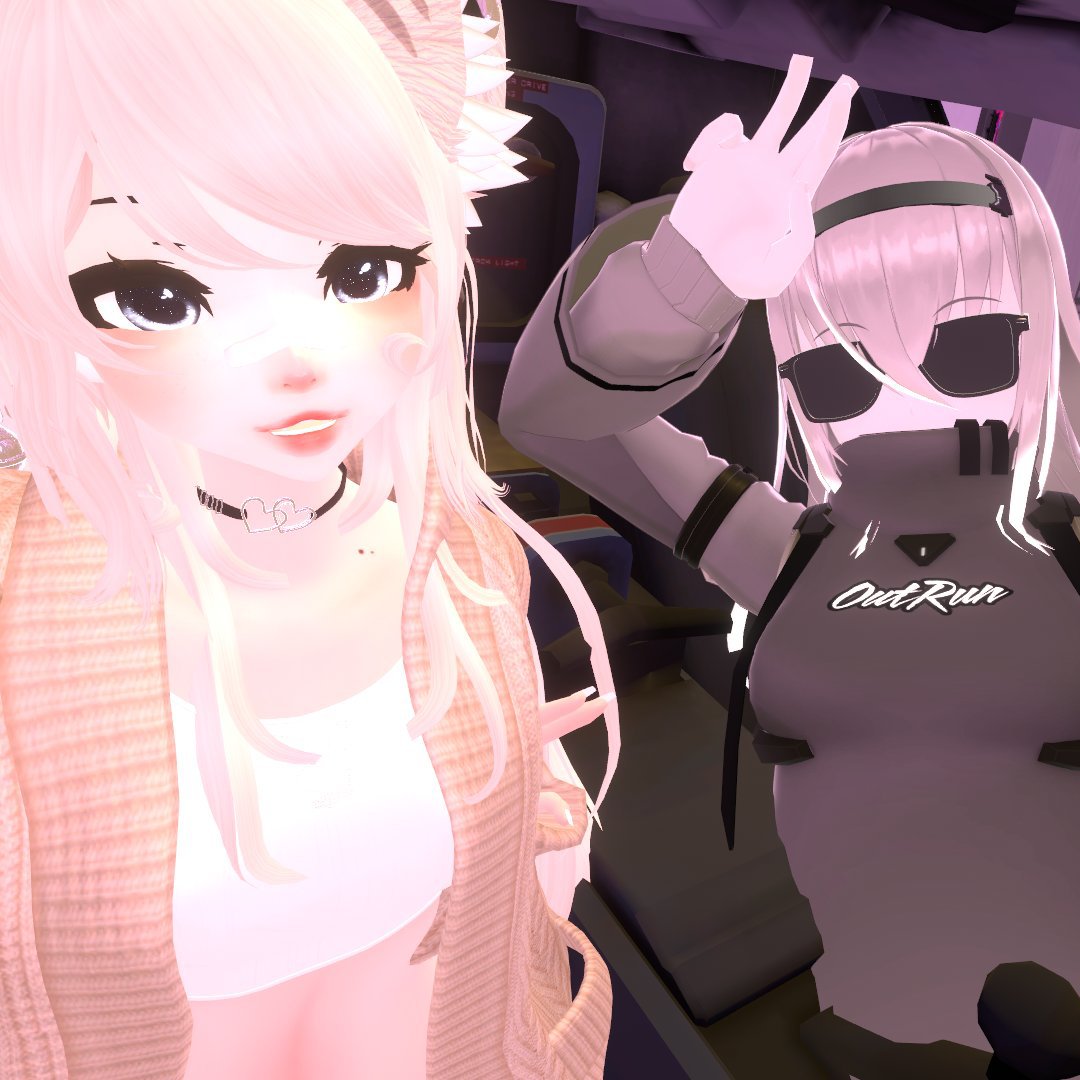Tizzers's tweet image. I met this nerd in Second Life 15 years ago and eventually dragged him into VRChat with me. At some point rings were exchanged and now we&apos;re troublemakers for life. That&apos;s the real power of the Metaverse. 💜