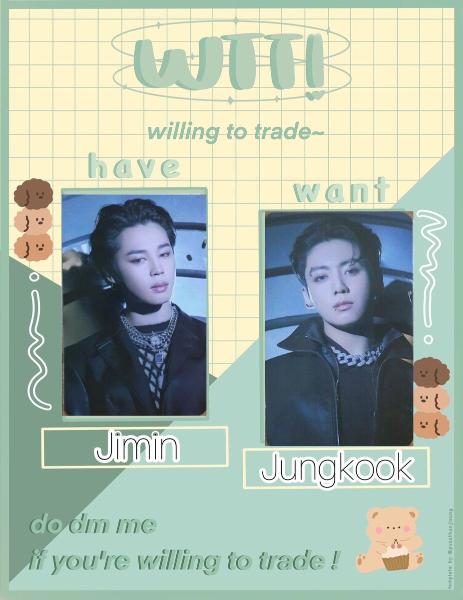 jeonmilkkkkkk's tweet photo. [WTT] PROOF SOUNDWAVE LD PC

Have :  J I M I N
Want : J U N G K O O K

• further information can dm me ^^

*Helping my friend 🥺

help rt <3
#pasarbts #pasarBTSMY @pasarBTS https://t.co/I2k81Efwju