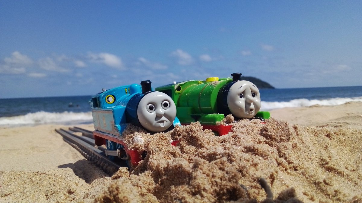 A little Sand Trouble 

#ThomasandFriends 
#Thomas