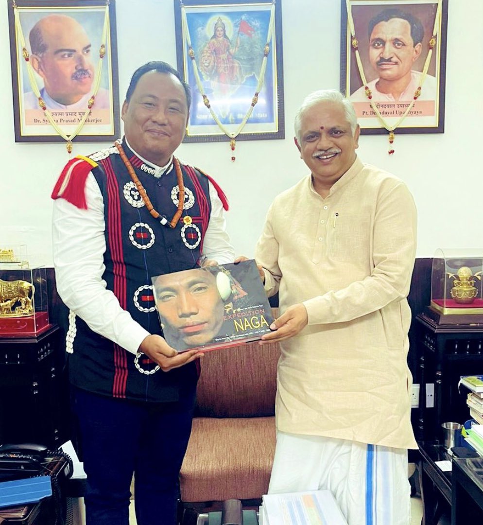 On the auspicious occasion of #GuruPurnima , I bow down in reverence to Shri. <a href="/blsanthosh/">B L Santhosh</a> ji who has been a constant guide in my journey of public service.
His margdarshan is a strong pillar of support and encouragement for me.
May he always continue to inspire!